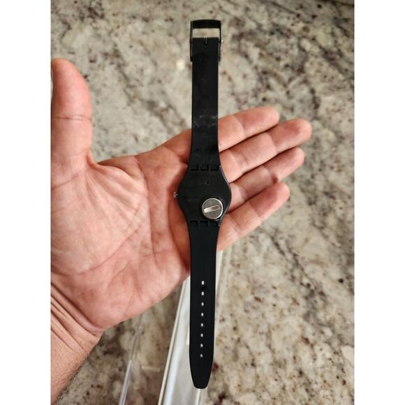 VINTAGE 1988 Swatch GX109 "Glowing Arrow" 34mm Swiss Made Watch NOS - Picture 8 of 9